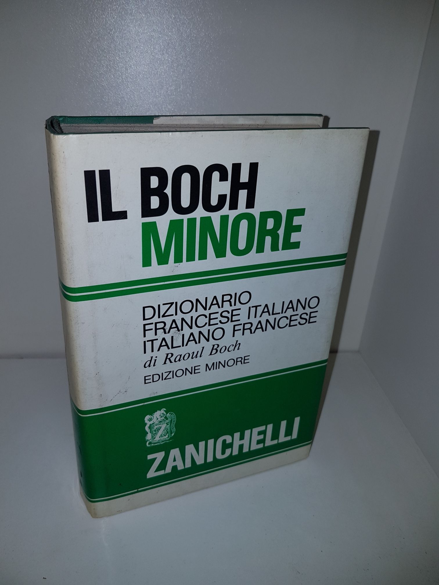Il boch minore - vocabolario italiano - francese Zanichelli Ed.