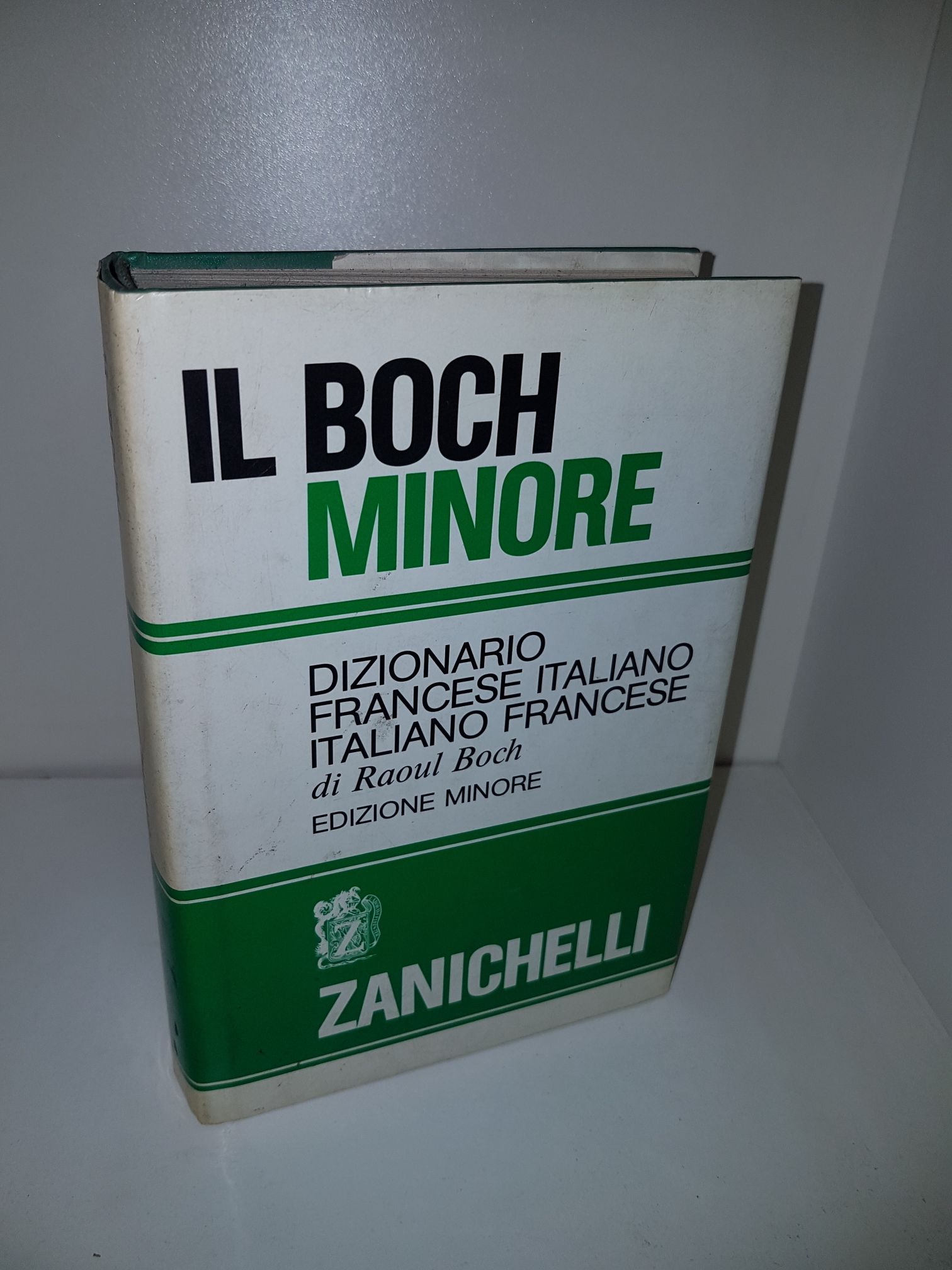 Il Boch Minore. Dizionario Francese-Italiano, Italiano-Francese